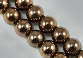 Magnetic Bead 6mm Copper Round (M-202-DC)